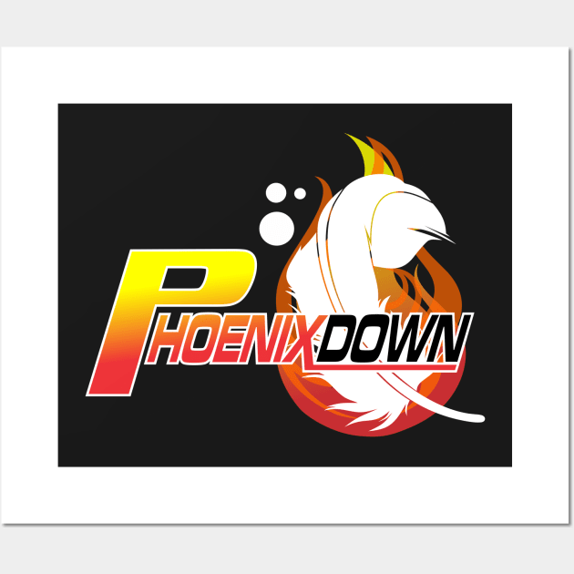 Phoenix Down Wall Art by ikaszans